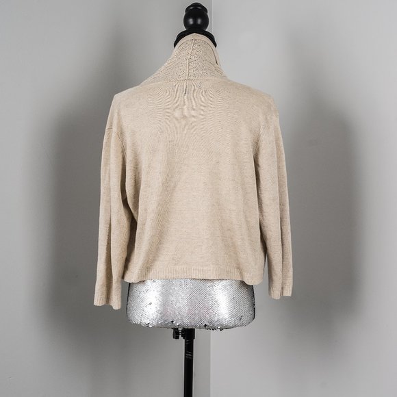 NWOT Jones Wear Cardigan with crochet inset - PL - Picture 3 of 4